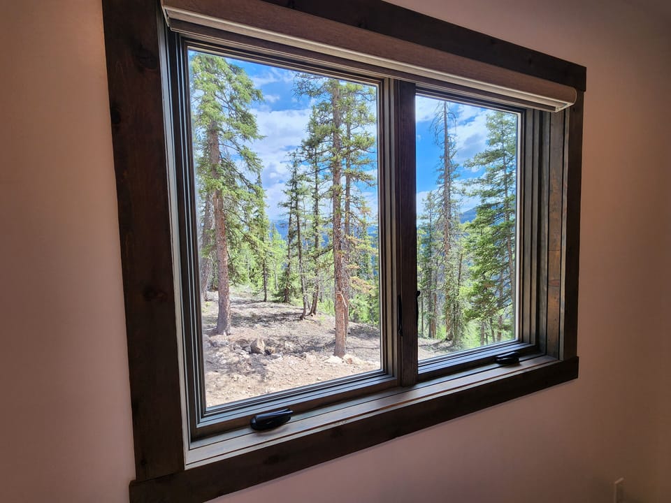 Master Bedroom window view