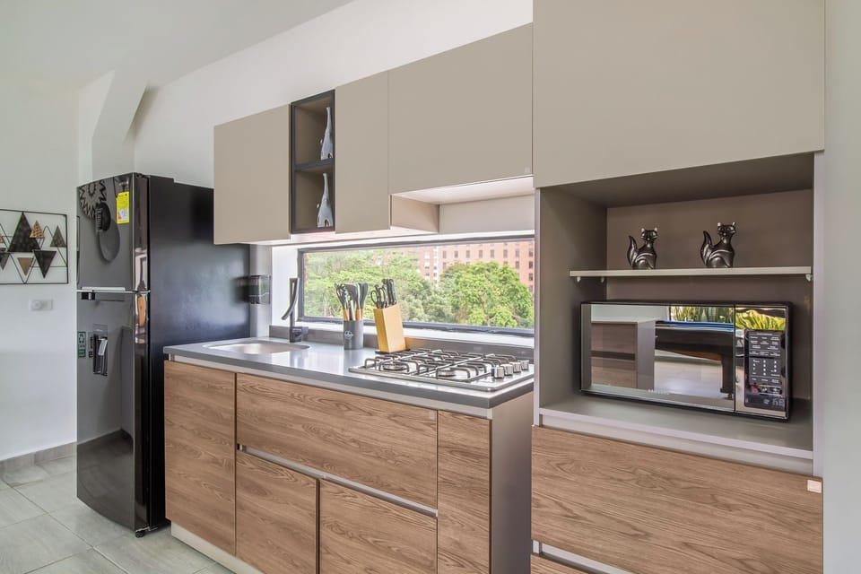Basic Apartment | Private kitchen | Coffee/tea maker