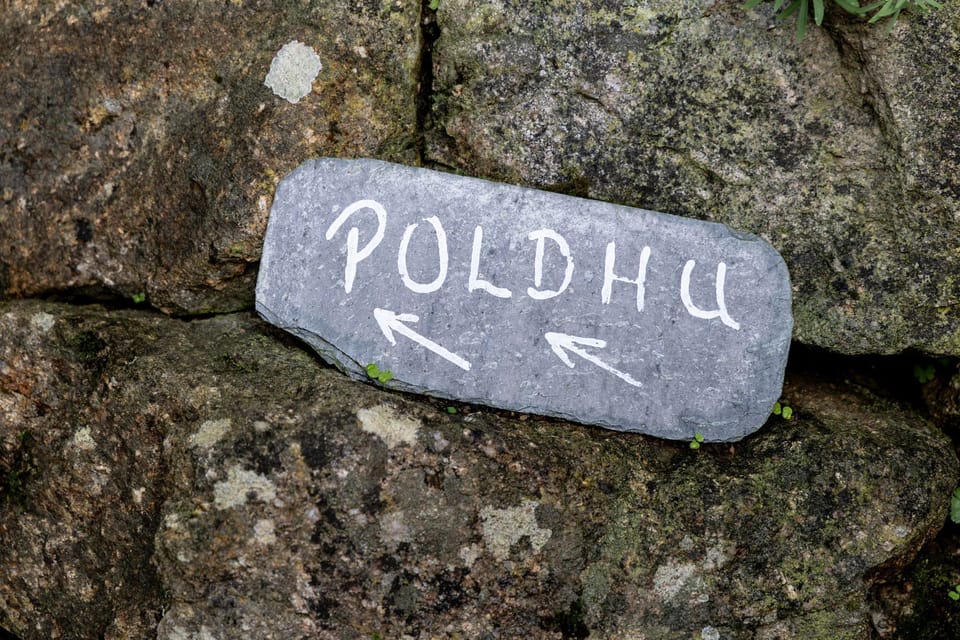 Property sign - Poldhu