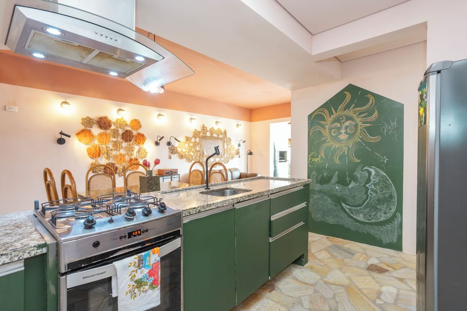 Superior Apartment, Courtyard View | Private kitchen