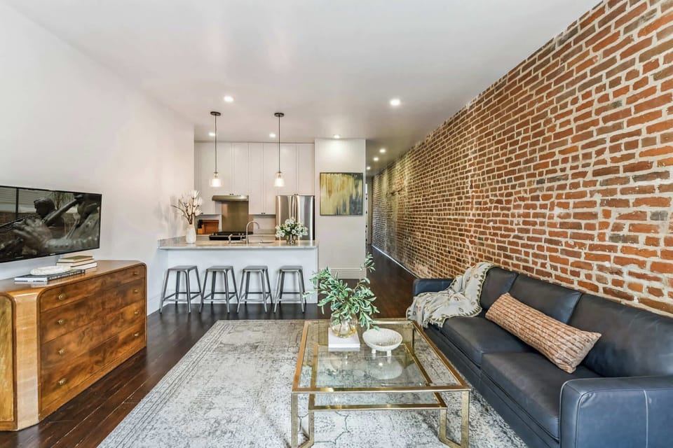 Open Concept Living Room | XL Flat Screen TV | Third Floor | Central Common Area