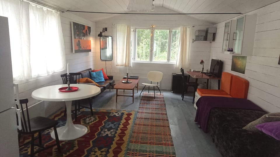good space for 1-2 persons to live here LOW season. 1 dog OK. main house CLOSED!