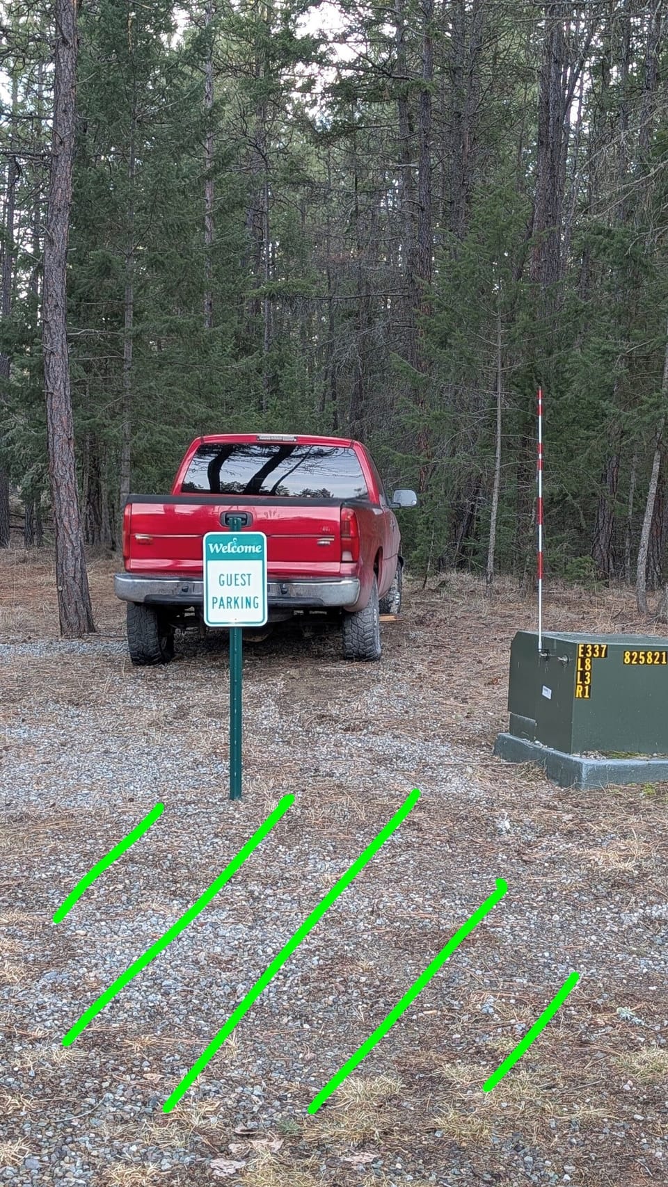 Guest parking