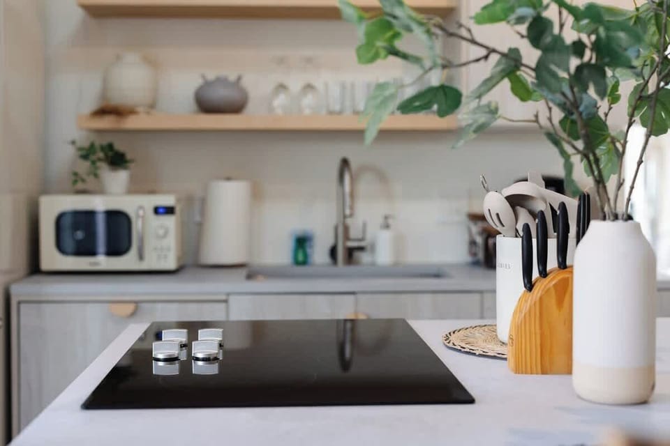 Prepare your favorite meals in the spacious, fully equipped kitchen.