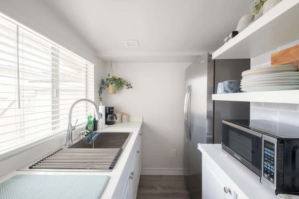 You’ll have quality cookware, dinnerware and utensils at your fingertips