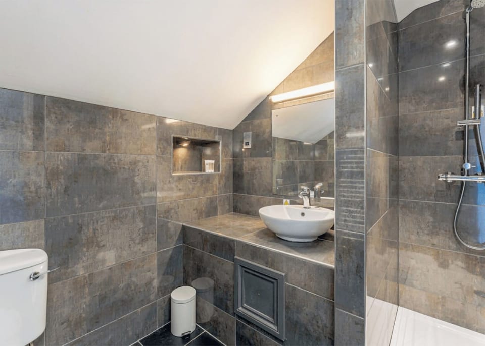 Bathroom, Shower, House