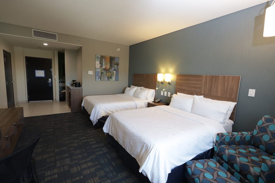Standard Room, 2 Queen Beds | In-room safe, desk, iron/ironing board, free WiFi