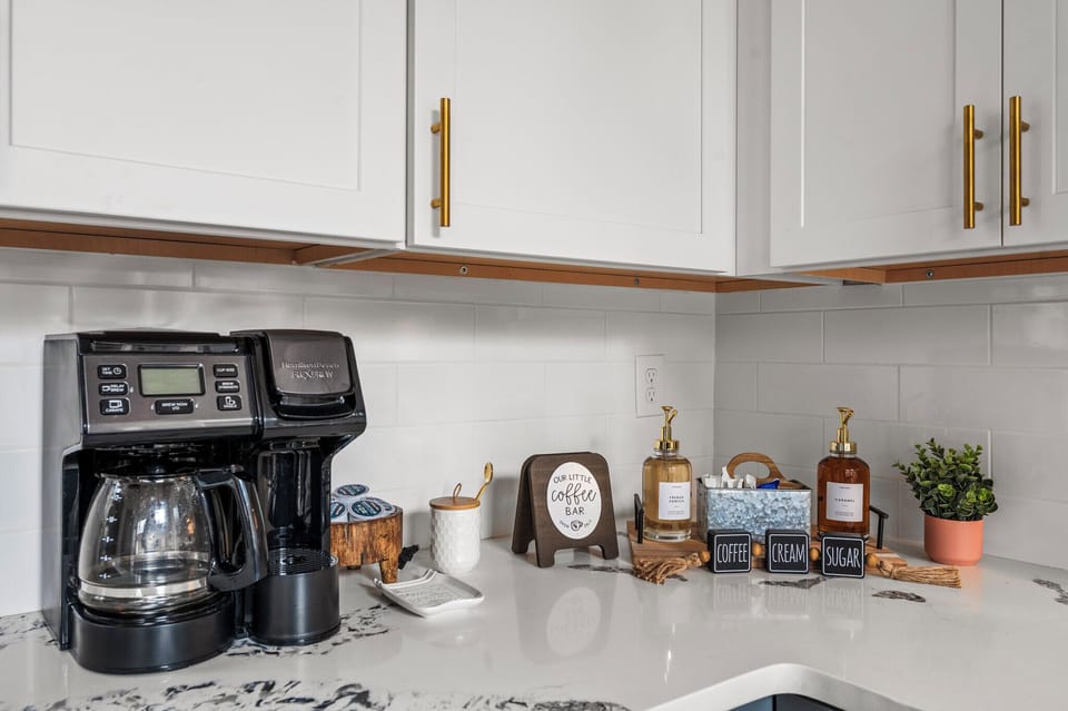 Coffee lover? We have you covered with our coffee bar.