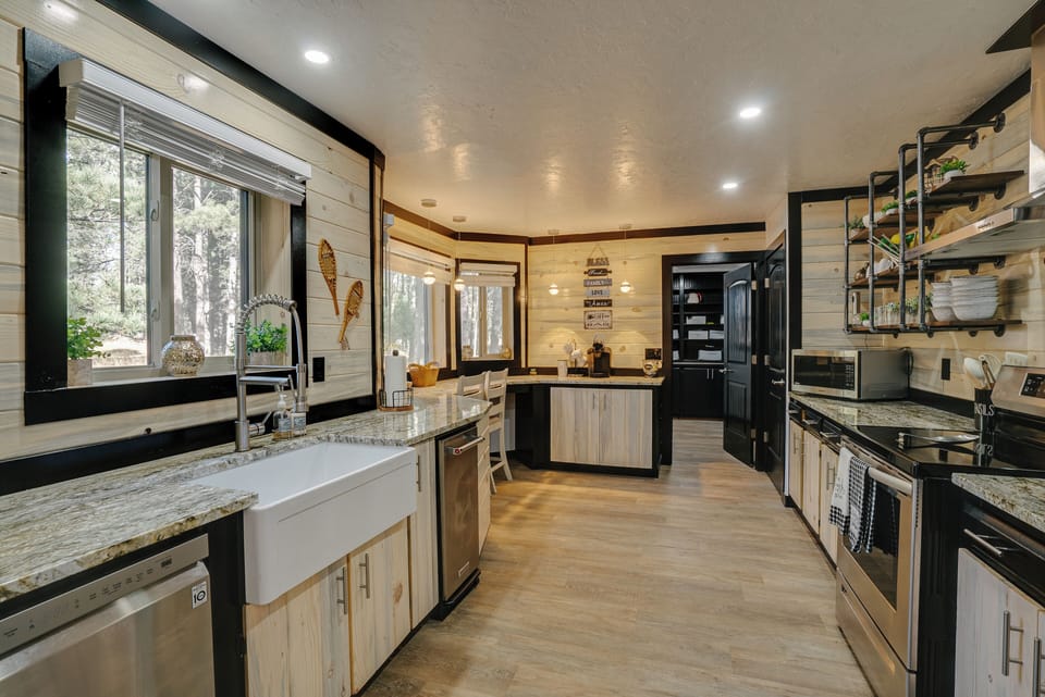 Main house kitchen