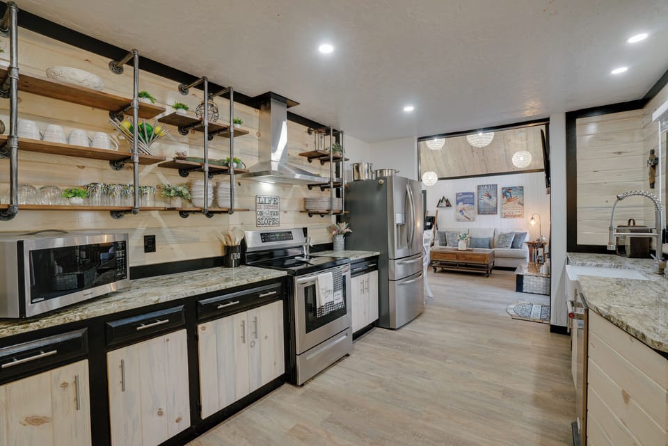 Main house kitchen