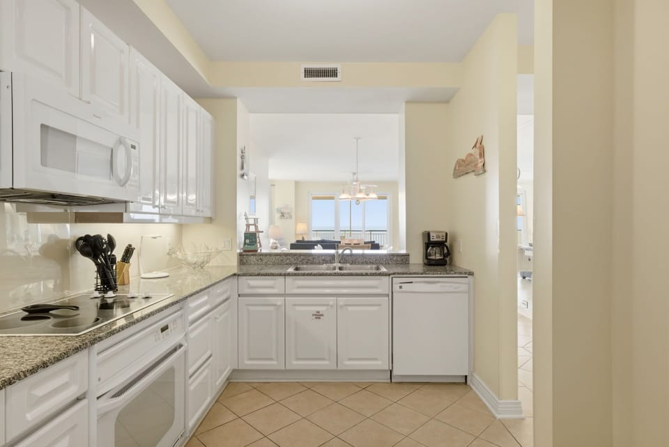 Beach Colony W6B- Kitchen towards view of Balcony