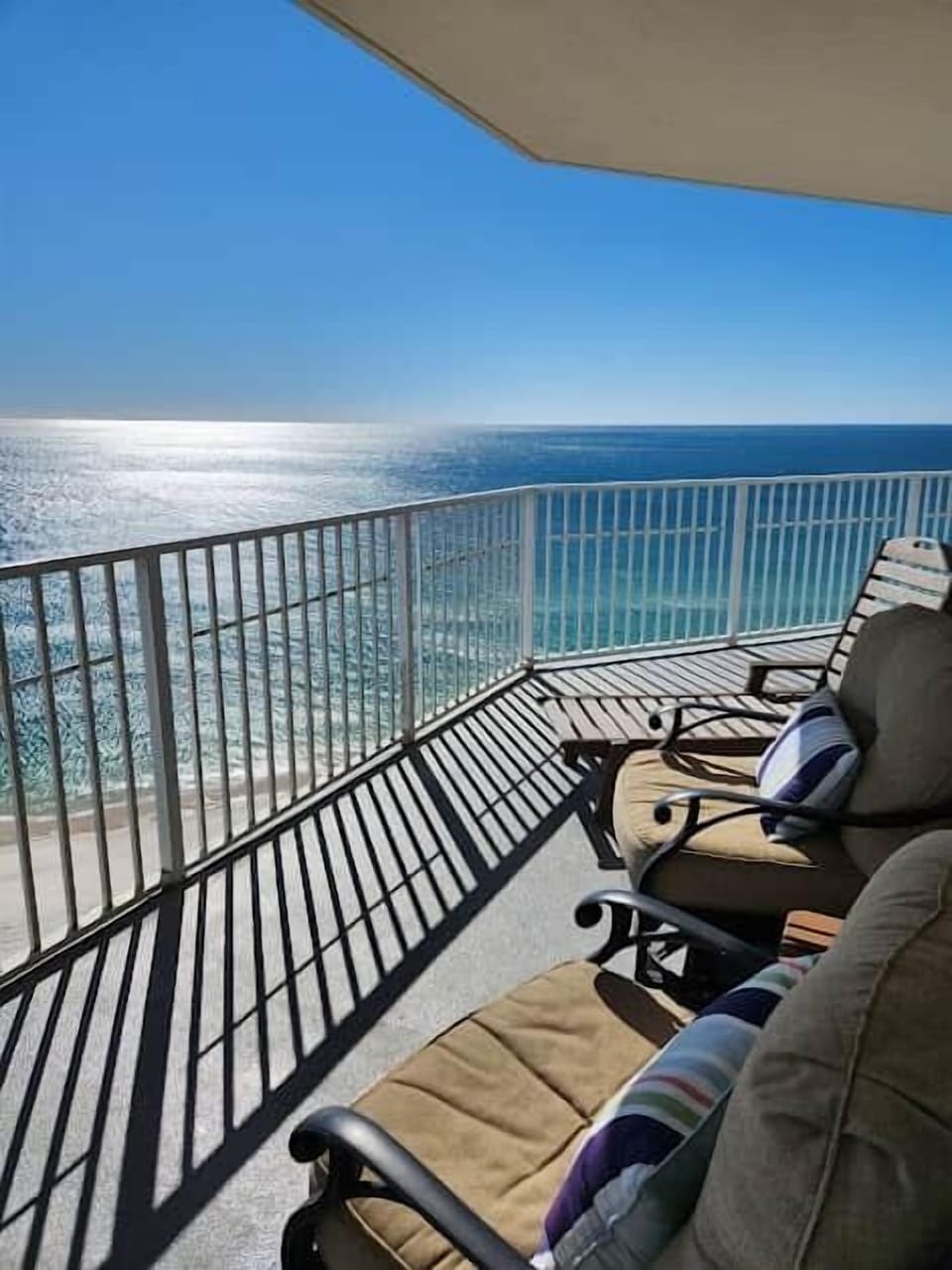 Balcony looking south