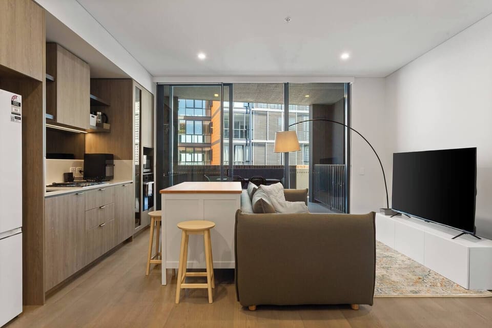 Enjoy a seamless flow from kitchen to living and out to the balcony, making the studio feel open, connected, and easy to live in.