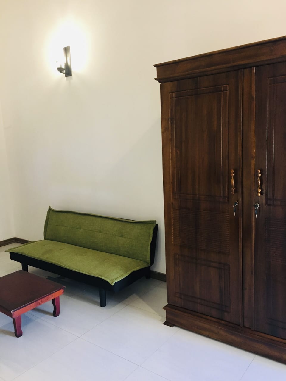 Luxury Double Room, Kitchen, Garden View | Premium bedding, in-room safe, desk, laptop workspace