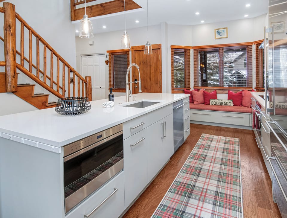Kitchen Area w/ Window Seating