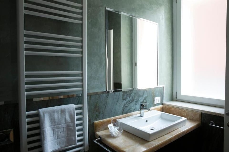 Deluxe Double or Twin Room | Bathroom | Shower, hair dryer, towels, soap
