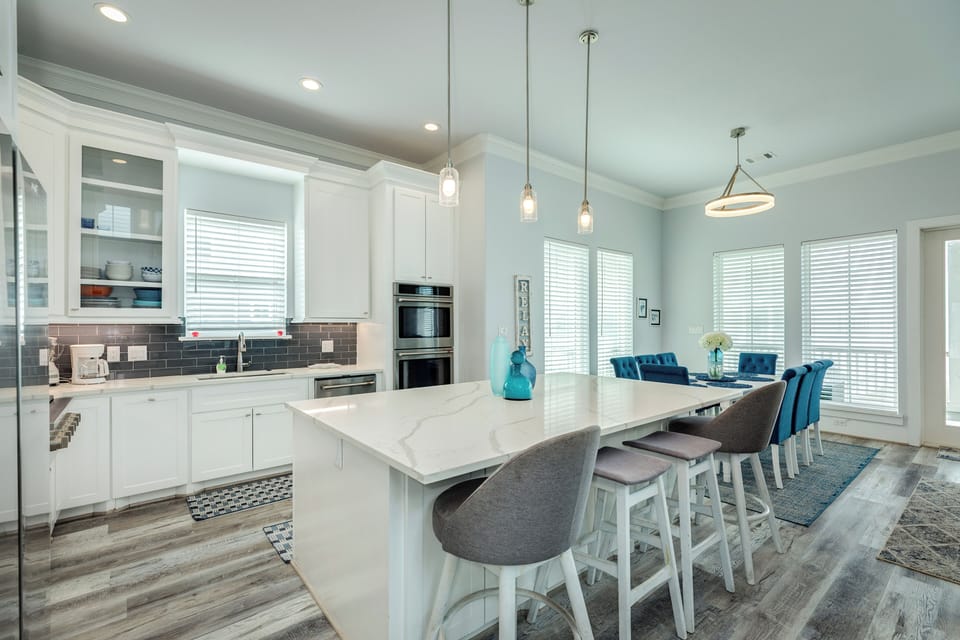 The family cook will love preparing meals in the spacious kitchen