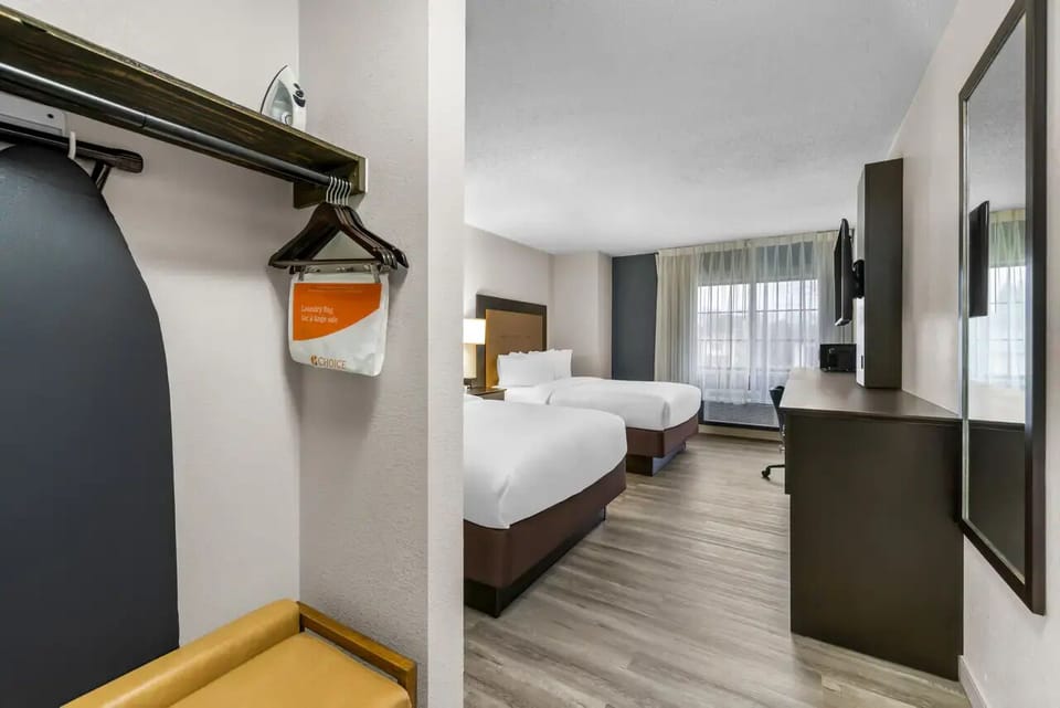 Bedroom. Interior and views may vary based on location and availability.