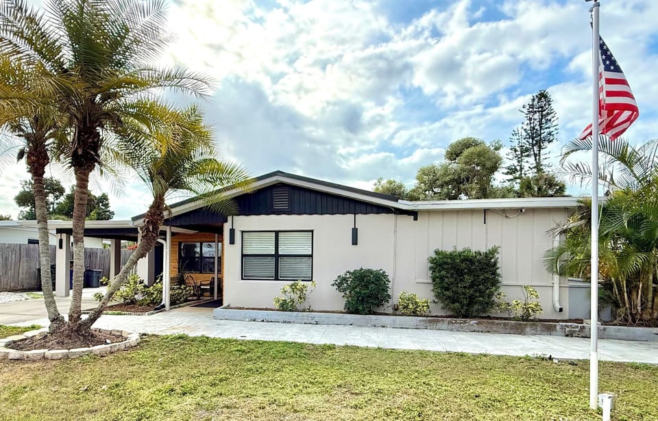 Front of the house
