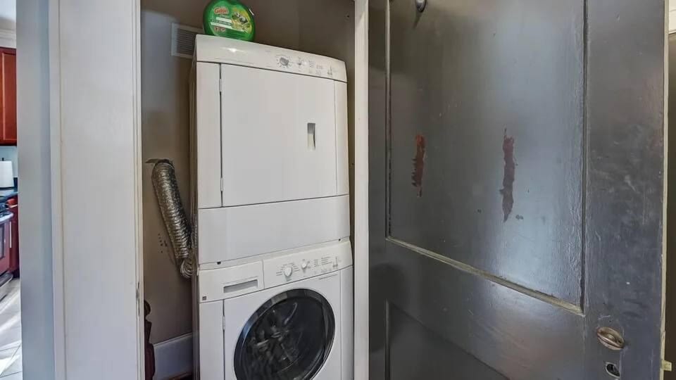 Laundry area