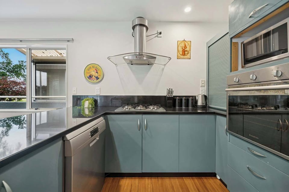 Enjoy the well stocked kitchen with everything you need to ensure a comfortable and homely stay.