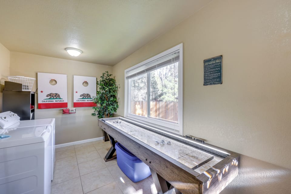 Laundry Room | 1st Floor | Shuffleboard Table