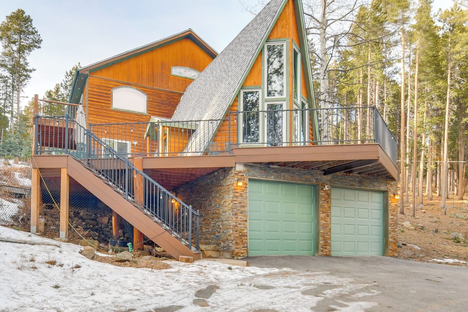 Evergreen Vacation Rental | 3BR | 3.5BA | 2,647 Sq Ft | Stairs Required