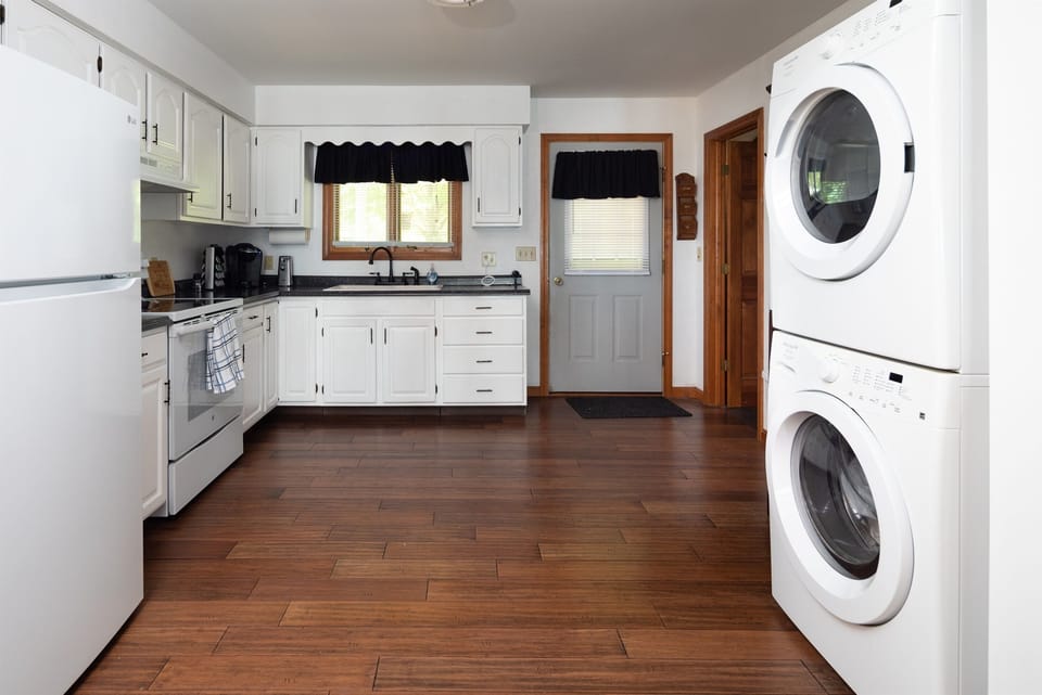 Full-sized washer and dryer