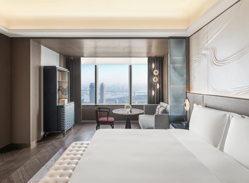 Down comforters, memory foam beds, minibar, in-room safe