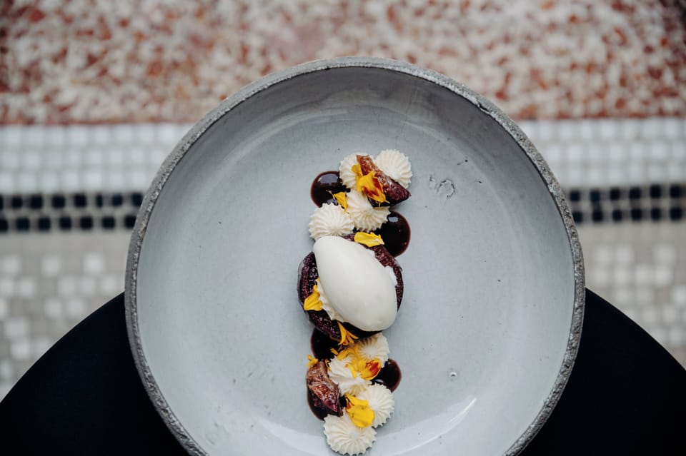 Breakfast, lunch and dinner served