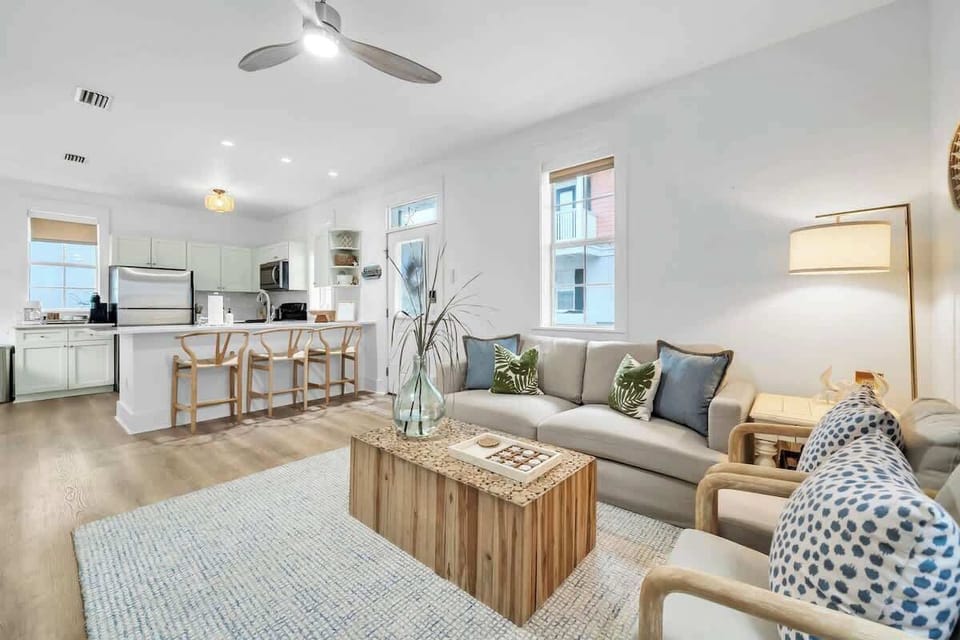 Open concept first floor