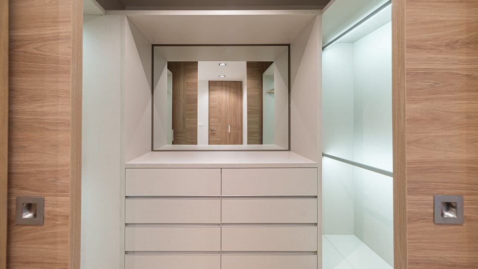 Closet space