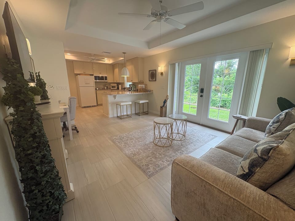 Open living room