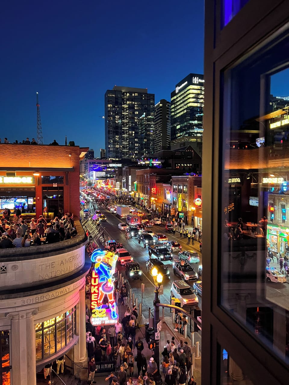 Nothing like Nashville at night!