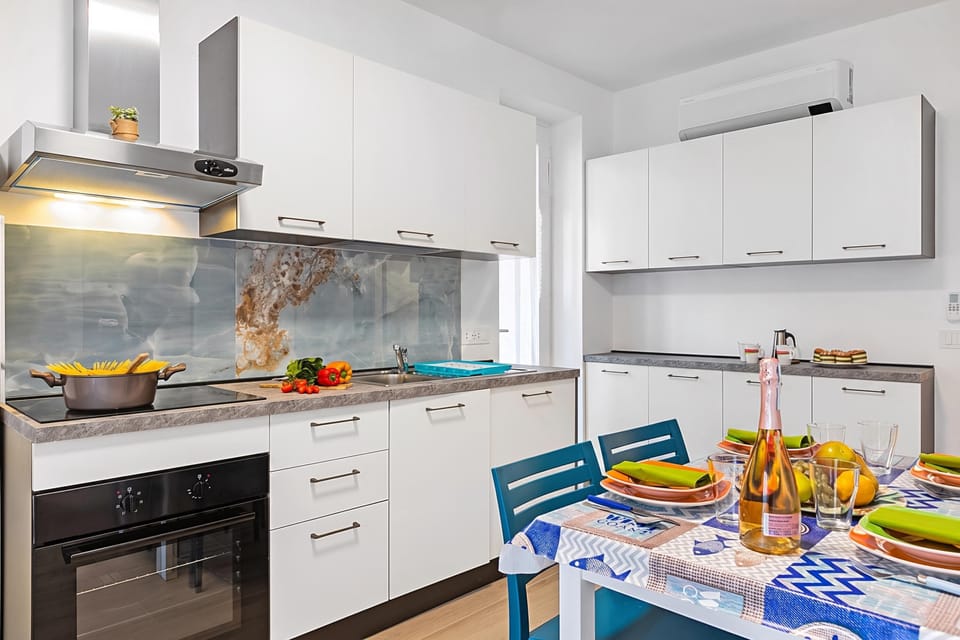 Kitchen and dining area