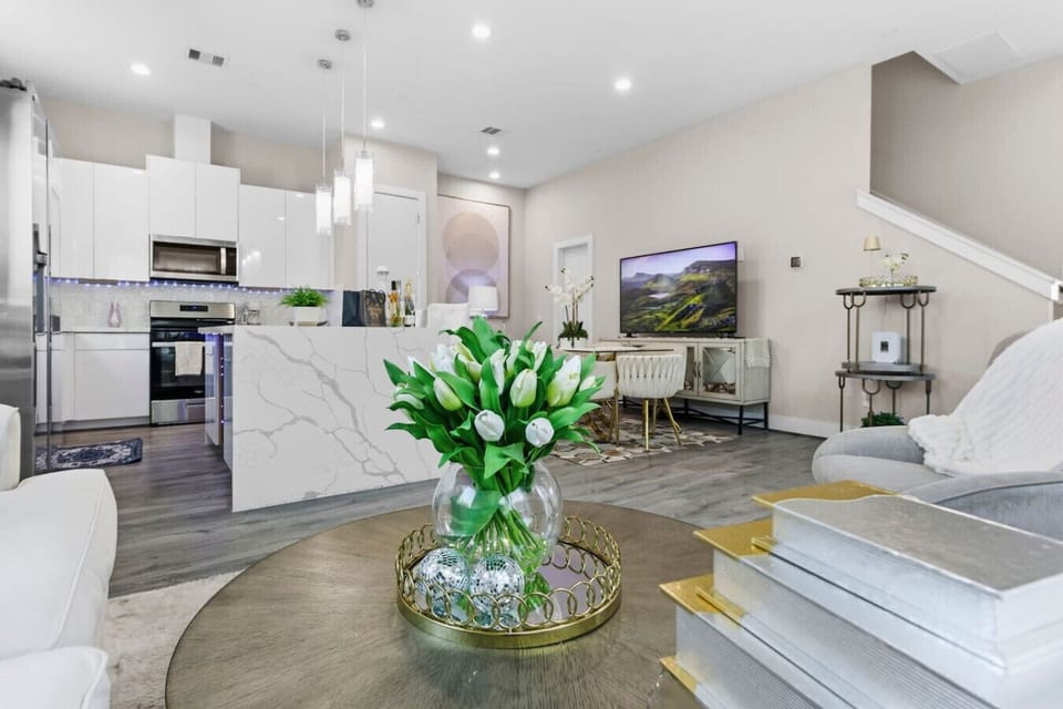 Enjoy a clean, stylish kitchen during your stay.
