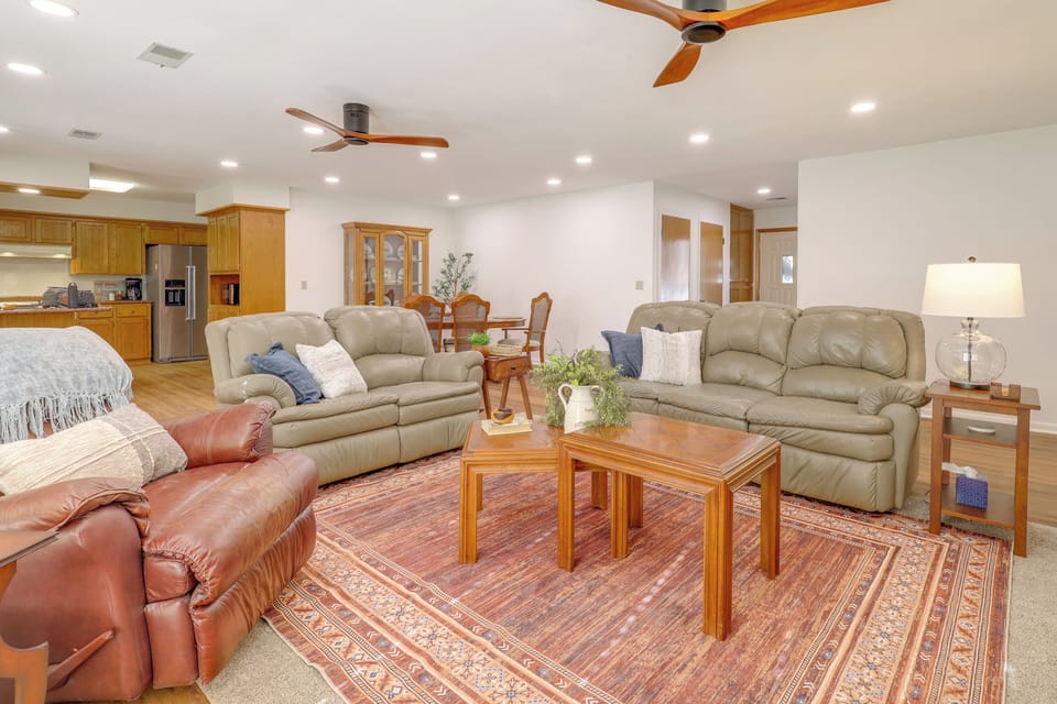 Interior | Open Floor Plan | Central Heating & A/C