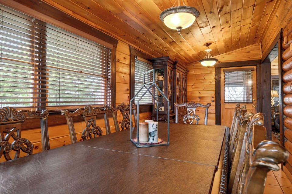 Formal dining room.