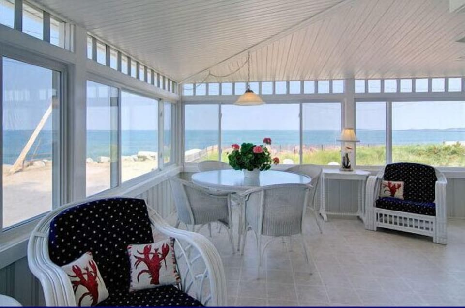 Ocean views from wrap-around porch