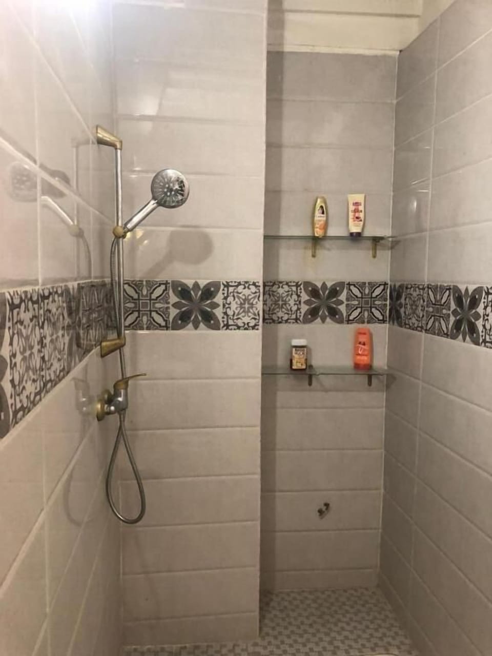 Family Quadruple Room, Terrace, Beachside | Bathroom | Shower, hair dryer, towels, soap