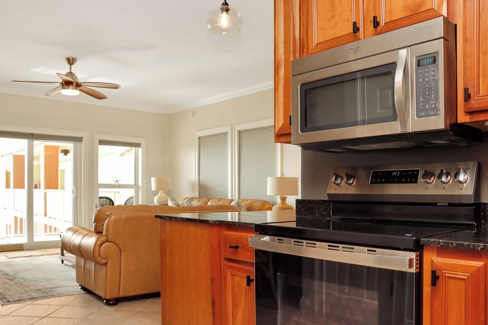 Kitchen and Living Room