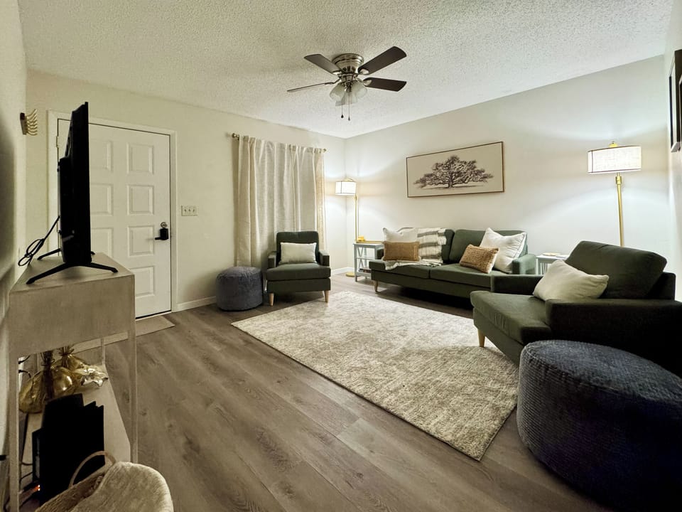 Comfortable Boho Beach Living room