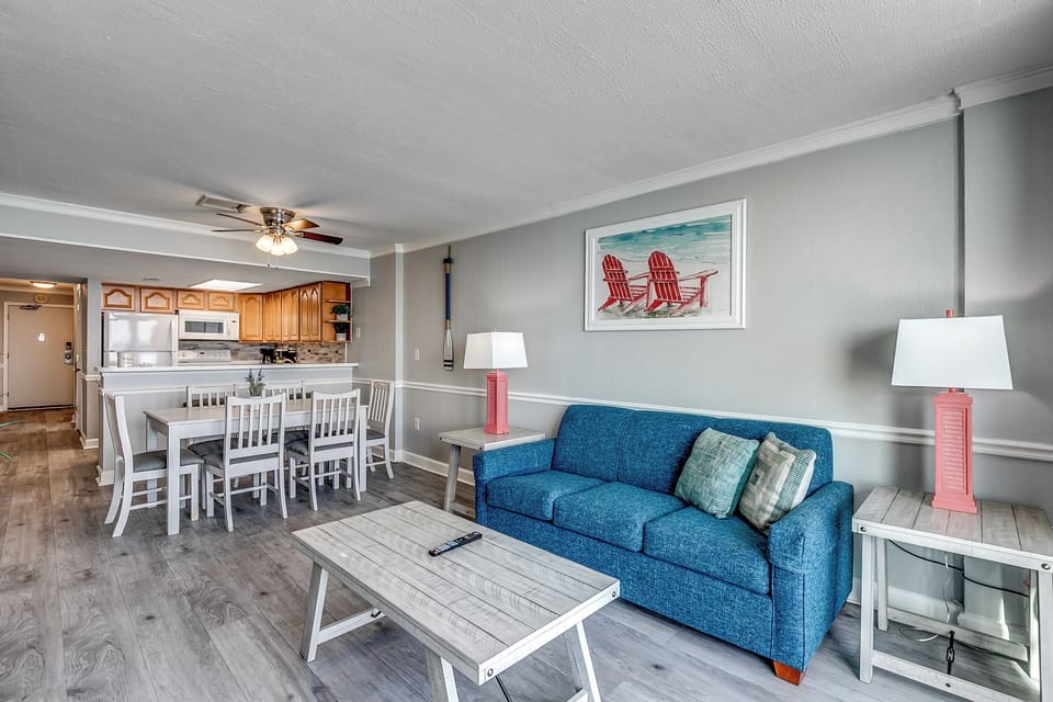 Beautiful living area for family relaxation and entertainment!
