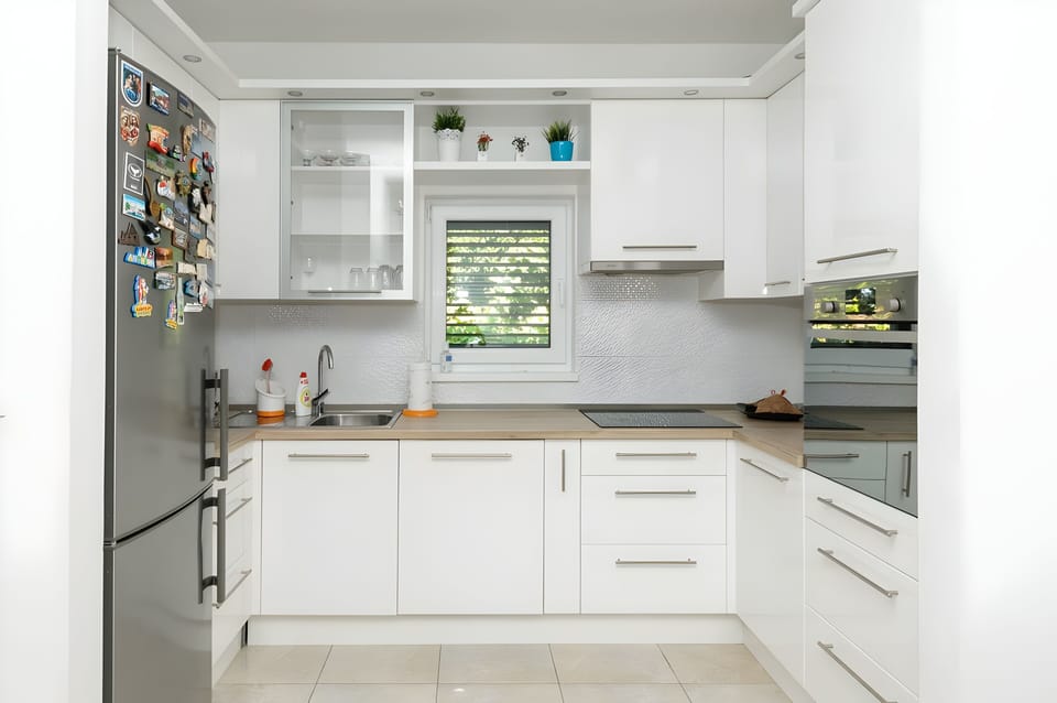 Luxury Villa, Balcony, Courtyard View | Private kitchen | Espresso maker, coffee/tea maker, electric kettle, toaster
