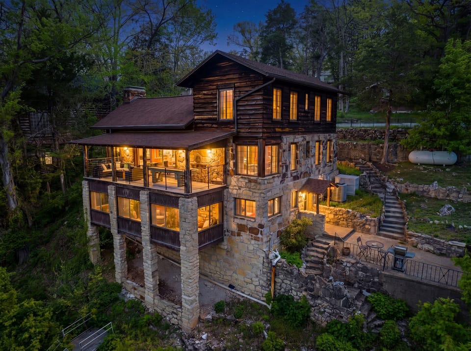 Evenings at The Cliff Haus—where the lights glow, the views linger, and every moment feels unforgettable