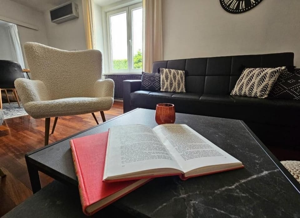 Classic Apartment, Patio, Garden View | Living area | Flat-screen TV