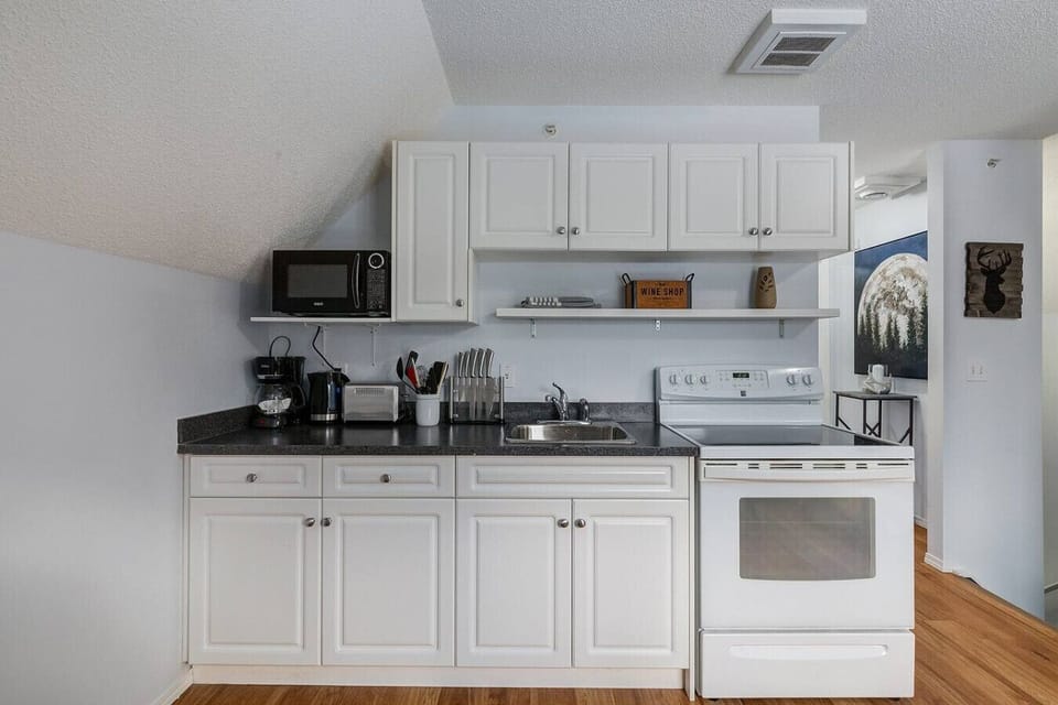 Fully stocked kitchen