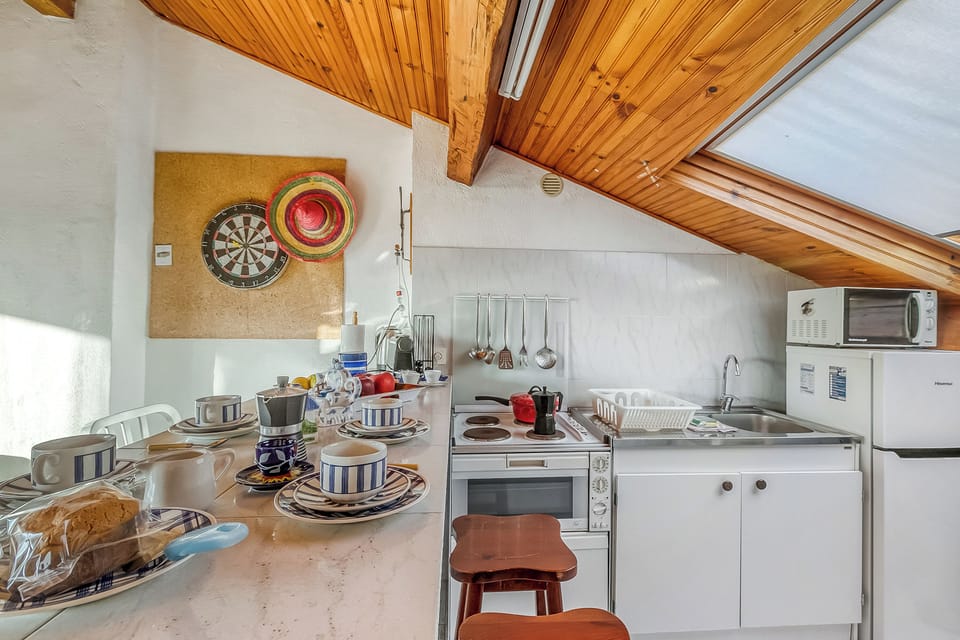 Kitchen and dining area
