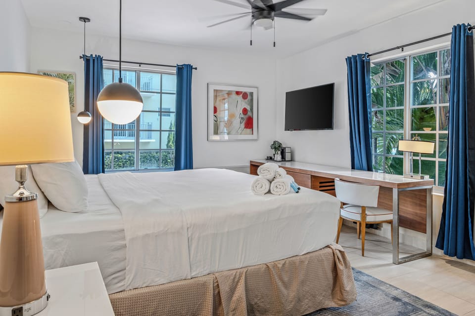 Deluxe Room, Garden View | Select Comfort beds, individually decorated, individually furnished