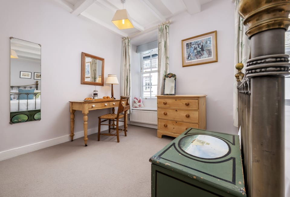 Hardys, Padstow. First Floor: Bedroom one with plenty of space and storage